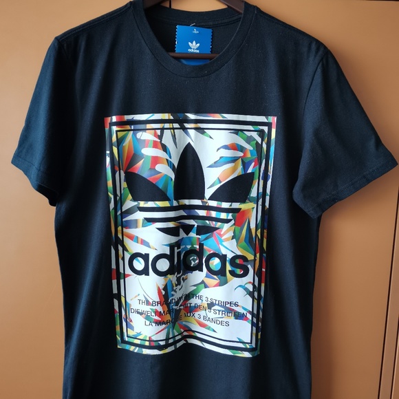 adidas Other - ADIDAS ORIGINALS Tropical Box Logo Mens T-Shirt - NWT (M)
